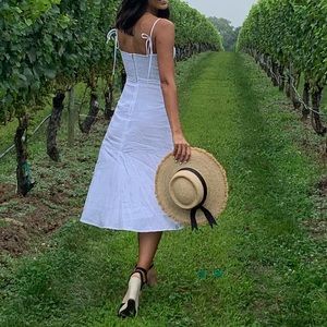 Reformation White Dress